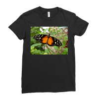 Artistshot Hot Trend Moth Bug Bugs Butterfly Fern Flying Forest Insect Ladies Fitted T-shirt | Artistshot