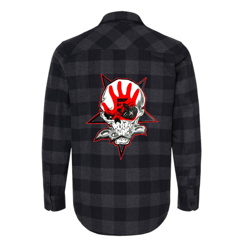 Five Finger 'death Punch Flannel Shirt by sladeca | Artistshot