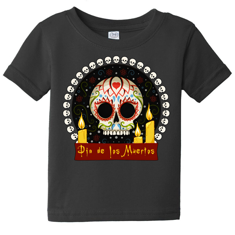 Artistshot Hot Trend Nicaragua Calavera Country Day Of The Dead Dia De Baby Tee by brumfieldportillo7vlpq8 | Artistshot