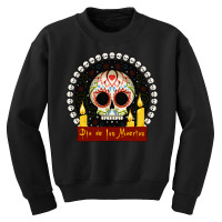 Artistshot Hot Trend Nicaragua Calavera Country Day Of The Dead Dia De Youth Sweatshirt | Artistshot