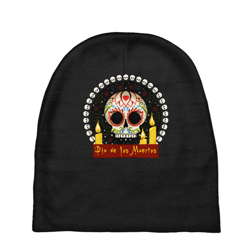 Artistshot Hot Trend Nicaragua Calavera Country Day Of The Dead Dia De Baby Beanies by brumfieldportillo7vlpq8 | Artistshot