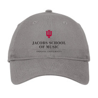 Jacobs School Of Music Indiana Adjustable Cap | Artistshot