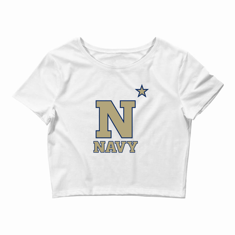 Us Naval Academy Crop Top by Lynch Janed | Artistshot