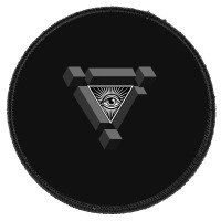 3d Freemasonry Illuminati Eye Of Providence Round Patch | Artistshot