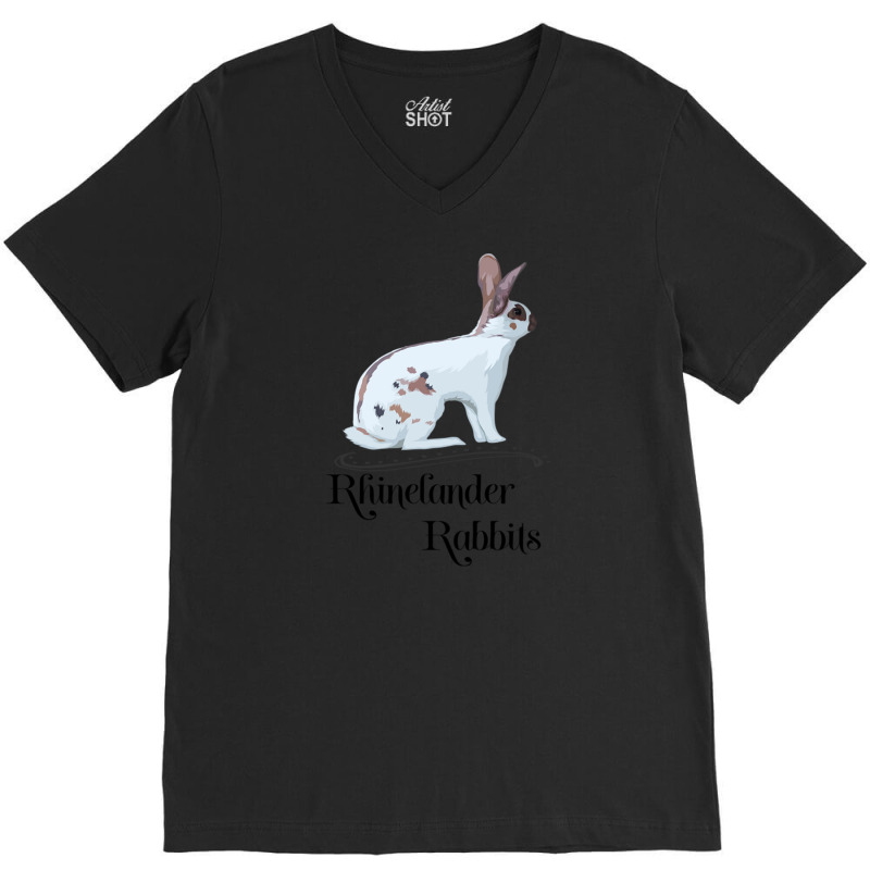 Rhinelander Rabbits V-neck Tee | Artistshot