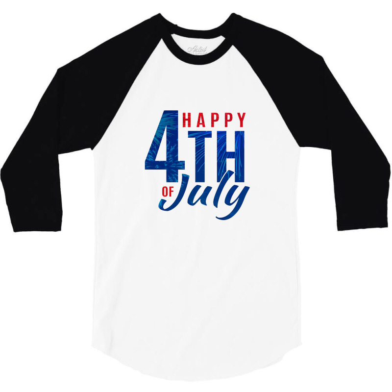 4 July Day 3/4 Sleeve Shirt | Artistshot