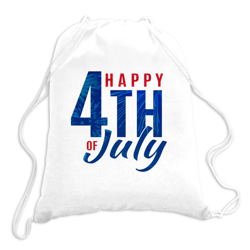 4 July Day Drawstring Bags | Artistshot