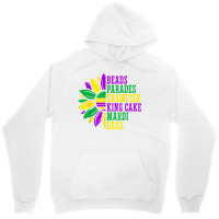 Beads Parades Crawfish King Cake Mardi Gras Celebration T Shirt Unisex Hoodie | Artistshot