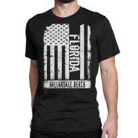 Artistshot Hot Trend Hallandale Beach Florida Hallandale Beach America Classic T-shirt | Artistshot