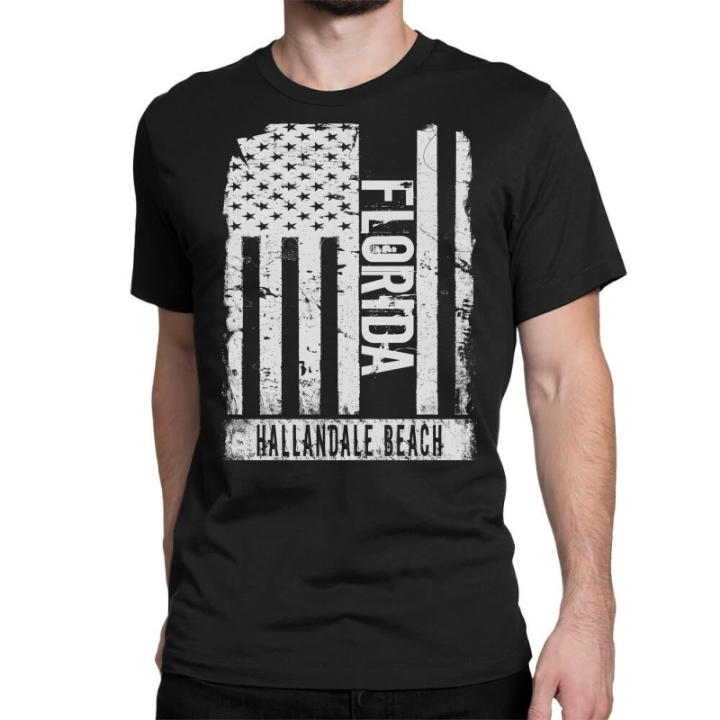 Artistshot Hot Trend Hallandale Beach Florida Hallandale Beach America Classic T-shirt by lykhongduong9enev3 | Artistshot