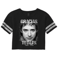 Gustavo Cerati Gracias Totales Scorecard Crop Tee | Artistshot