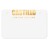 Castillo Limited Edition Last Name Personalized Surname T Shirt Atv License Plate | Artistshot