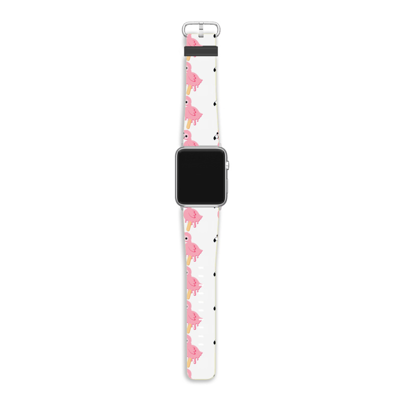 Custom Flamingo Flim Flam Apple Watch Band By Kakashop Artistshot