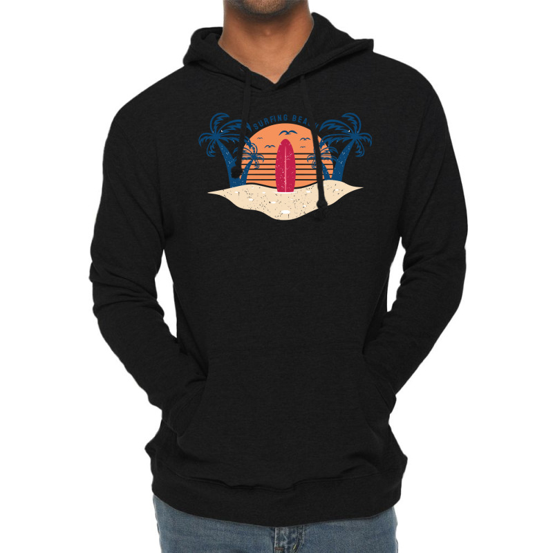 Beach Paradise Lightweight Hoodie | Artistshot