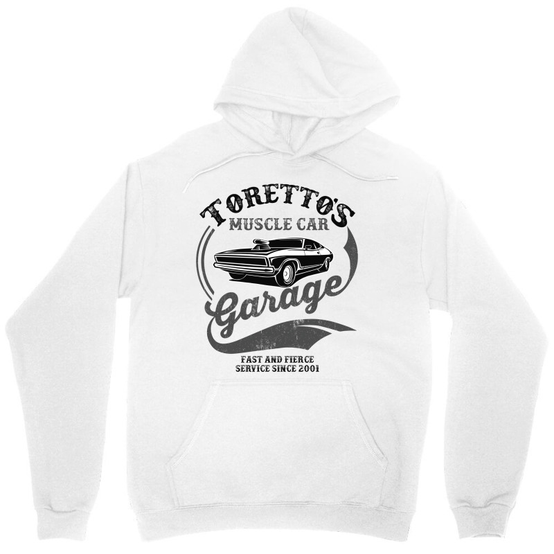 Toretto's Muscle Car Garage Lts 1 Unisex Hoodie | Artistshot