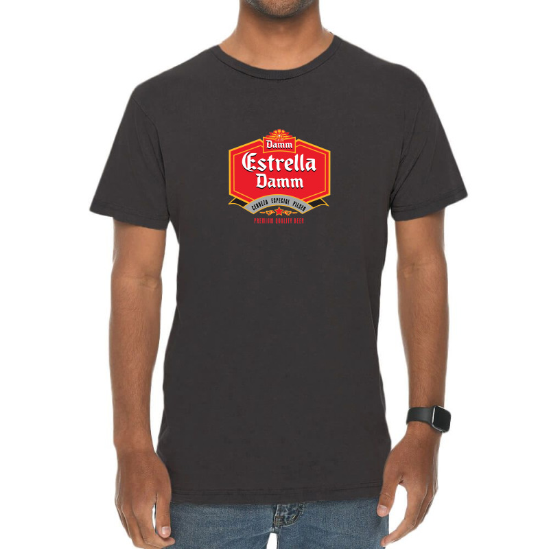 Premium Especial - Estrella Damm Vintage T-shirt | Artistshot