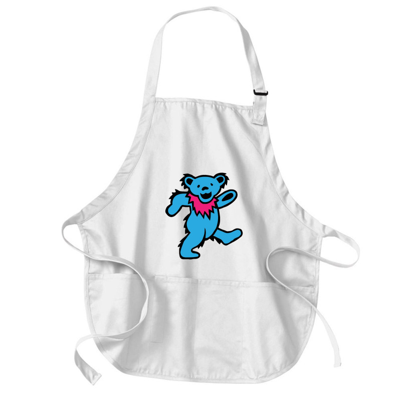 Dead Blue Bear Medium-length Apron | Artistshot