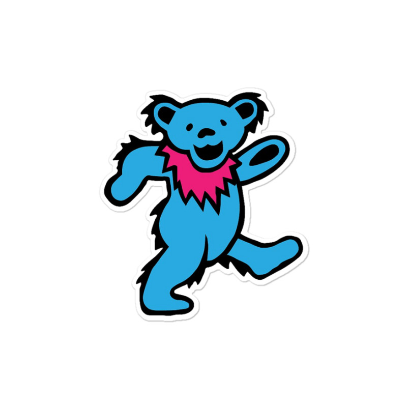 Dead Blue Bear Sticker | Artistshot