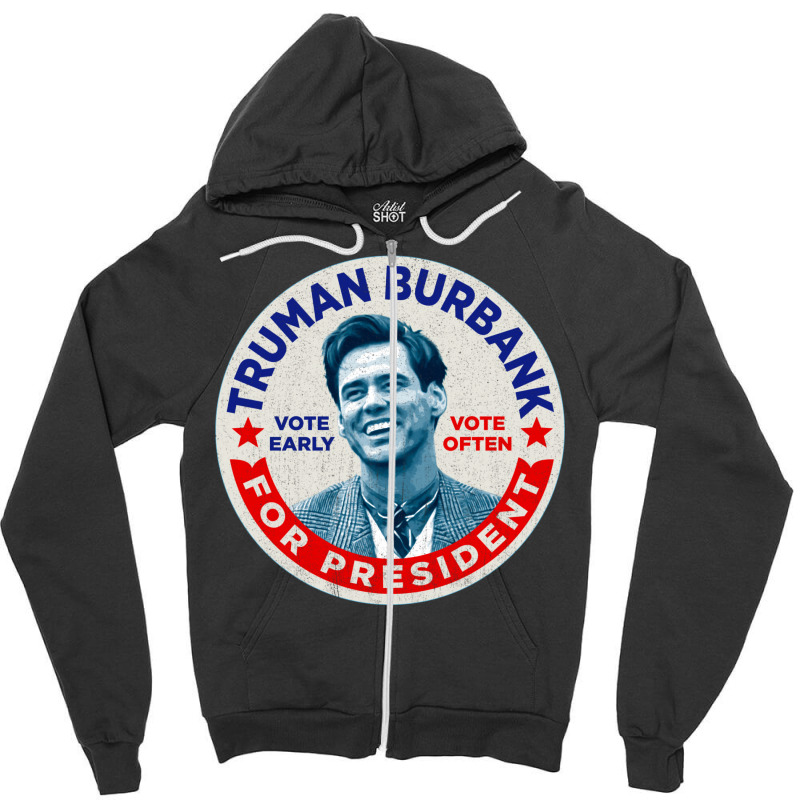 Truman For President Zipper Hoodie | Artistshot