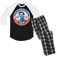 Truman For President Men's 3/4 Sleeve Pajama Set | Artistshot