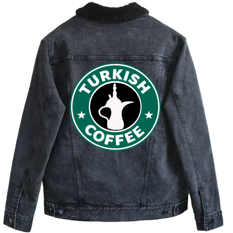 Turkish Coffee Unisex Sherpa-lined Denim Jacket | Artistshot