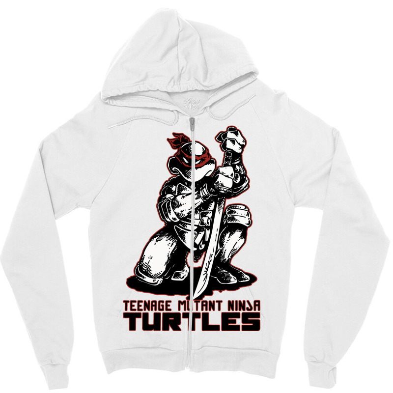 Turtle Leo Sword Zipper Hoodie | Artistshot