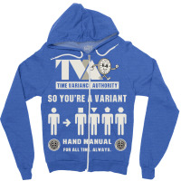 Tva Hand Manual Zipper Hoodie | Artistshot