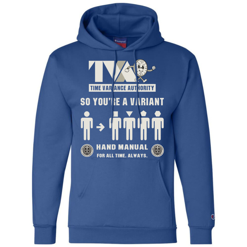 Tva Hand Manual Champion Hoodie | Artistshot