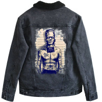 Frankie Jail Unisex Sherpa-lined Denim Jacket | Artistshot