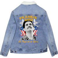 Frankie Ruiz El Papa De La Salsa Unisex Sherpa-lined Denim Jacket | Artistshot