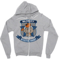 Mcgruff Detective Agency Zipper Hoodie | Artistshot