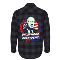 Underwood For President Flannel Shirt | Artistshot