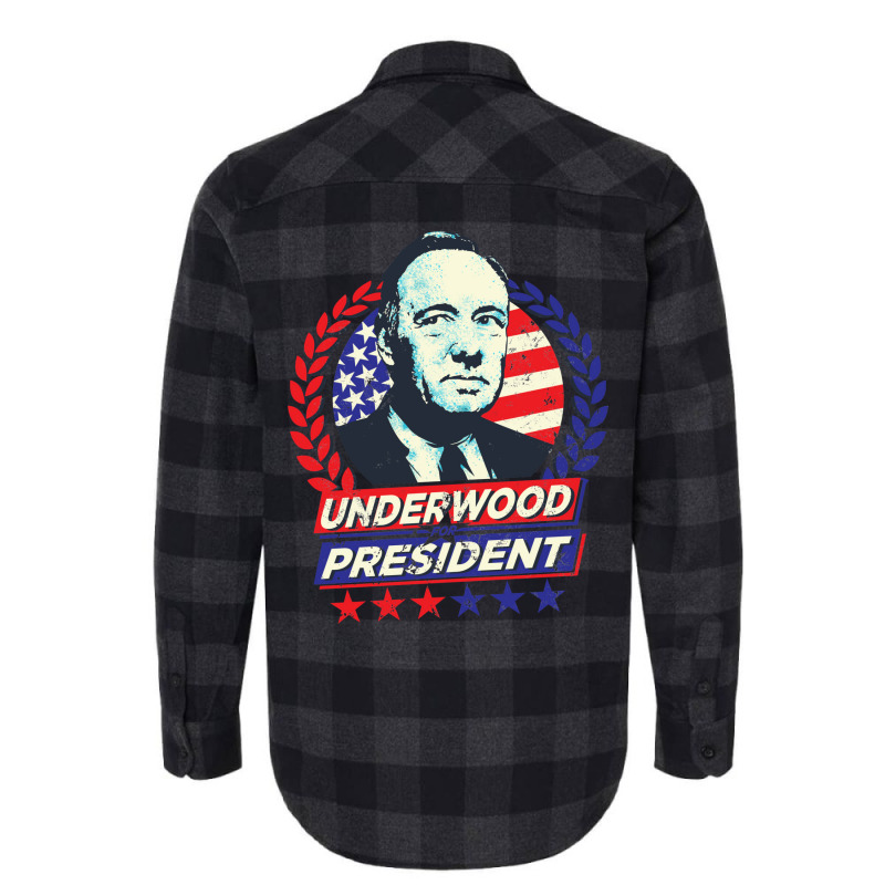 Underwood For President Flannel Shirt | Artistshot