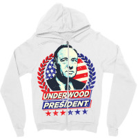 Underwood For President Zipper Hoodie | Artistshot