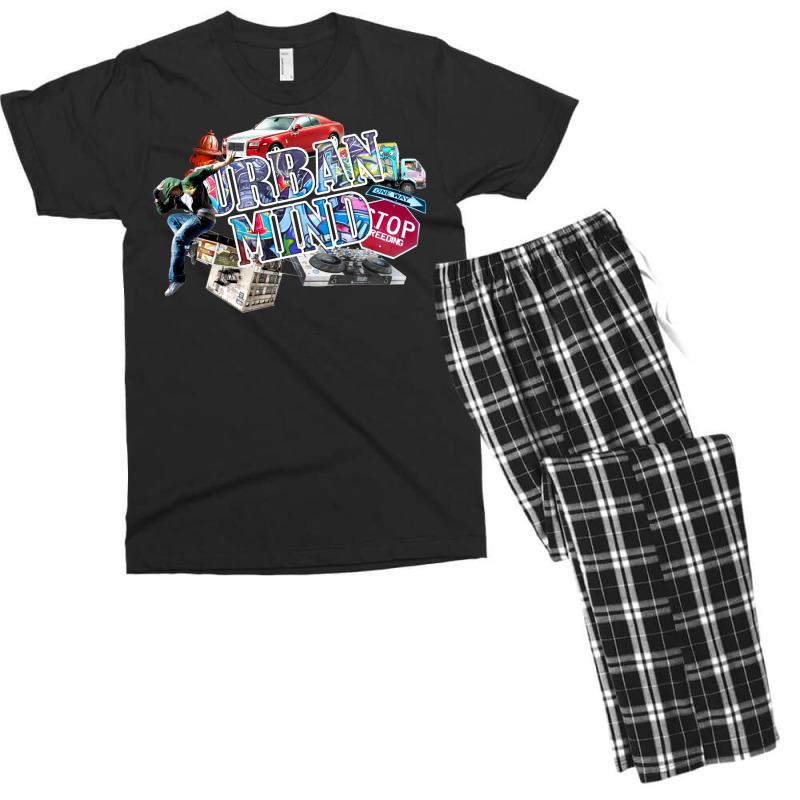 Urban Mind Men's T-shirt Pajama Set | Artistshot