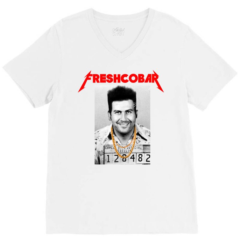 Freshcobar V-Neck Tee by glealcongerj | Artistshot