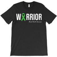 Mental Health Awareness Green Ribbon T-shirt | Artistshot