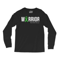 Mental Health Awareness Green Ribbon Long Sleeve Shirts | Artistshot