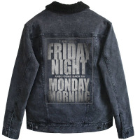 Friday Night Unisex Sherpa-lined Denim Jacket | Artistshot