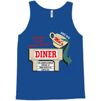 Mel's Diner Worn Tank Top | Artistshot