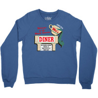 Mel's Diner Worn Crewneck Sweatshirt | Artistshot