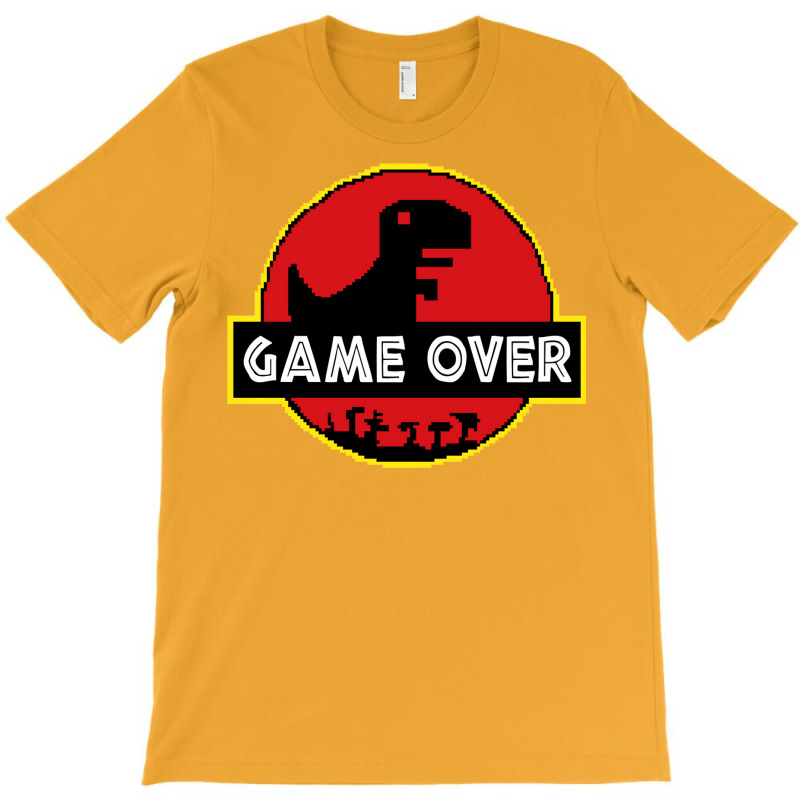 Game Over Video Dino Park No Internet Signal T-Shirt by glealcongerj | Artistshot