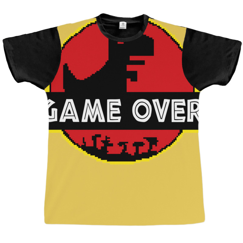 Game Over Video Dino Park No Internet Signal Graphic T-shirt by glealcongerj | Artistshot