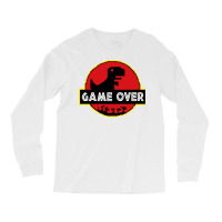 Game Over Video Dino Park No Internet Signal Long Sleeve Shirts | Artistshot