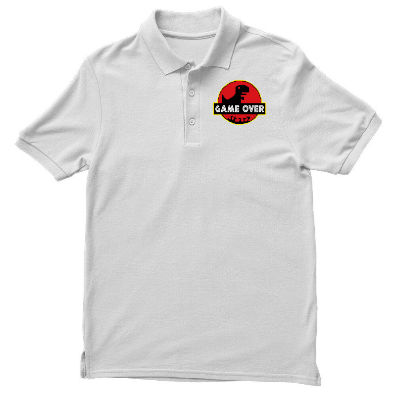 Game Over Video Dino Park No Internet Signal Men's Polo Shirt by glealcongerj | Artistshot