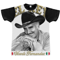 Vicente Fernandez Tequila Ranchera Mariachi Mexico El Rey Graphic T-shirt | Artistshot