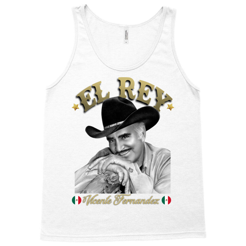 Vicente Fernandez Tequila Ranchera Mariachi Mexico El Rey Tank Top | Artistshot