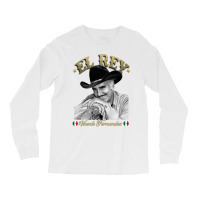 Vicente Fernandez Tequila Ranchera Mariachi Mexico El Rey Long Sleeve Shirts | Artistshot