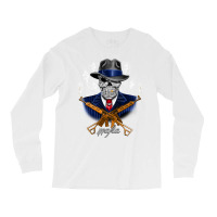 Gangster Skull Mafia Guns Arts Fog Dollars Money Long Sleeve Shirts | Artistshot