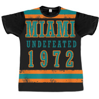 Miami Undefeated 1972 Shirt Vintage Sports Tee Graphic T-shirt | Artistshot